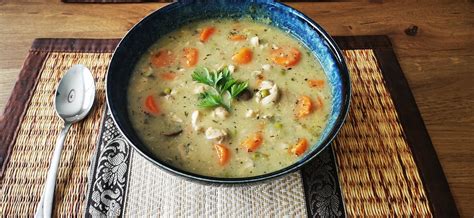 Tarragon Chicken soup