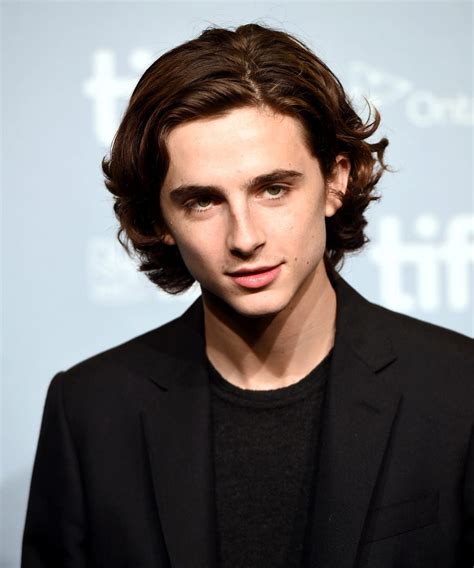 This May Be Timothee Chalamet's Best Hair Look Yet Celebrity Hairstyles ...