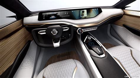 2017 Nissan Vmotion 2.0 Concept | Car interior design, Car design, Ui ...