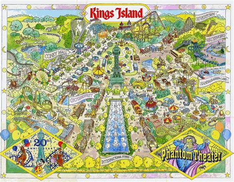 Gallery: Maps of Kings Island over the years