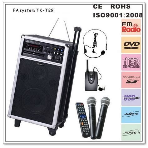 TK-T29 Powerful Sound Battery Operated PA Systems - China Battery Operated Pa Systems and Pa ...