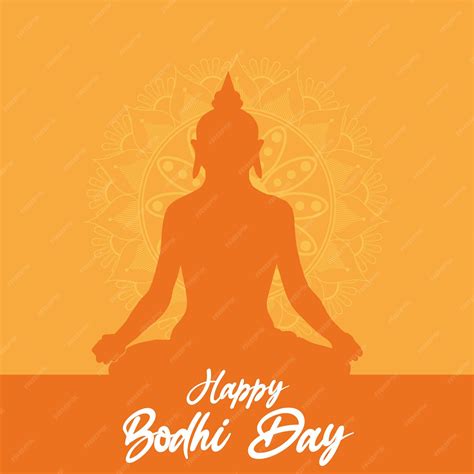 Premium Vector | Happy bodhi day