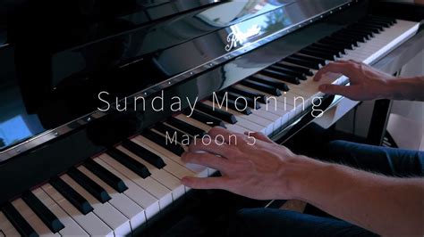 Sunday Morning - Maroon 5 - Piano Cover - YouTube