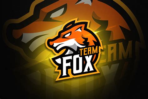 Fox Team - Mascot & Esport Logo by AQR Studio on @creativemarket Clothes Mockup Free, Logo ...