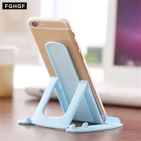 New Folding Plastic Mobile Phone Holder Creative Cute Candy Mini ...