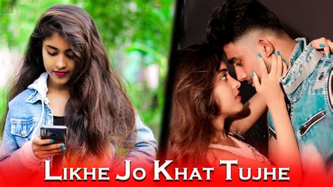 Likhe Jo Khat Tujhe new version Latest Romantic Love Story | Hindi Songs 2020 | Darklight ...