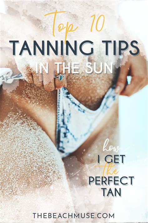 How to get the perfect tan: my top 10 tips! - The Beach Muse