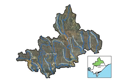 Great Dividing Range On Map