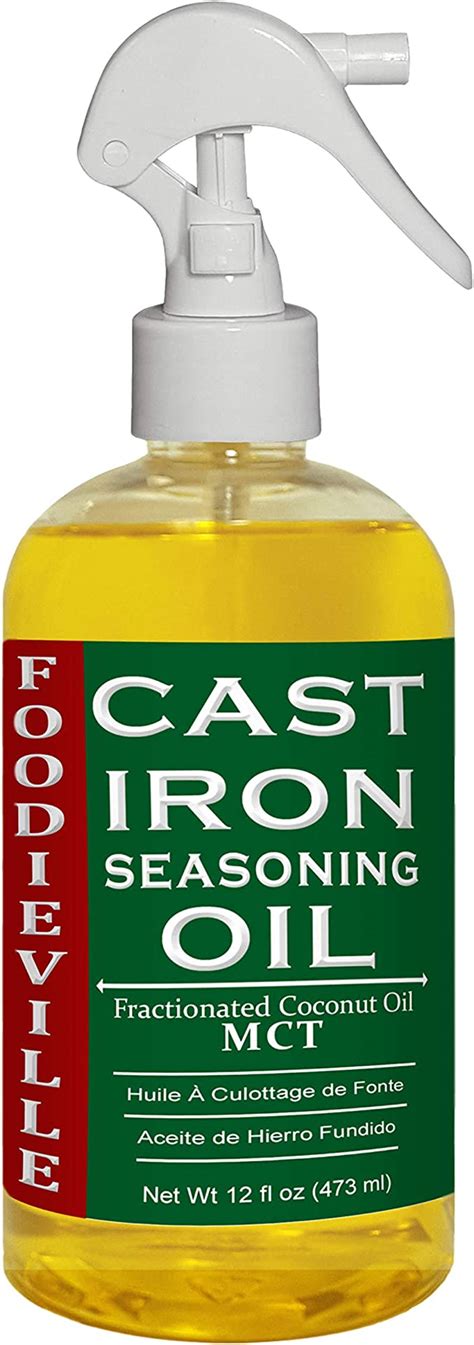 Amazon.com: Cast Iron Oil Non-stick Conditioner for Seasoning Skillets ...