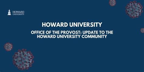 Office of the Provost: Update to the Howard University Community | The ...