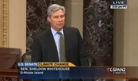 Sheldon Whitehouse on climate denial in US Congress - full speech