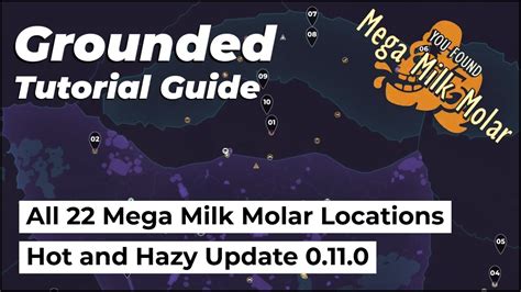 Milk Molar Locations Grounded Map