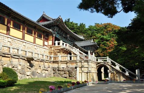 Bulguksa Temple, Gyeongju, South Korea Stock Photo - Image of tradition, temple: 168955514