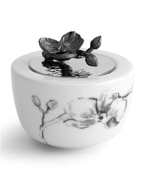 Michael Aram Black Orchid Sugar Pot | ModeSens