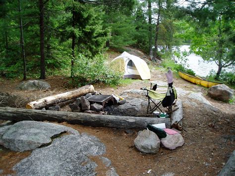 Boundary Waters Map, BWCA, Campsite Information