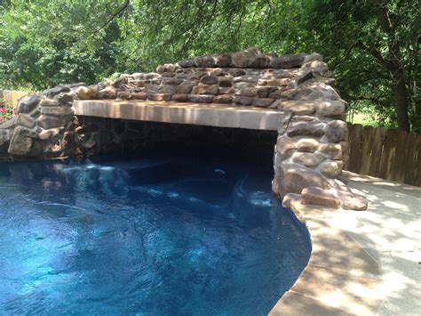 Custom Swimming Pool Liberty Hill Grotto Pool Features Photos - New ...