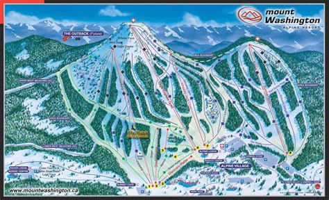 Mt Washington Alpine Resort Skiing, Snow, Terrain