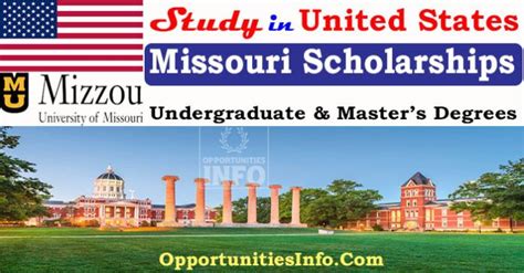 University of Missouri Scholarships in USA 2023-24 | Free Study at American University