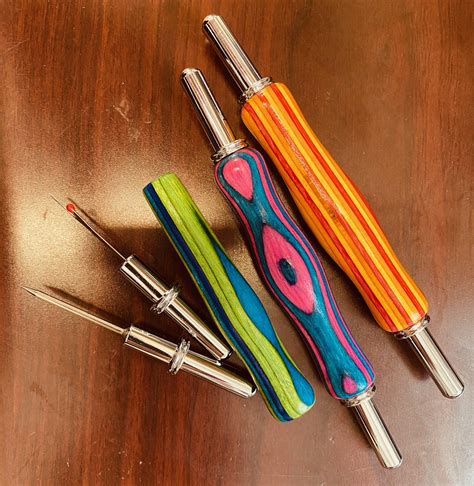 Hand Turned Seam Ripper Stylus, various colors