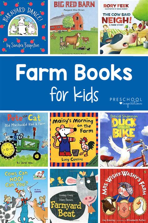 Books on Farm Animals - Preschool Inspirations