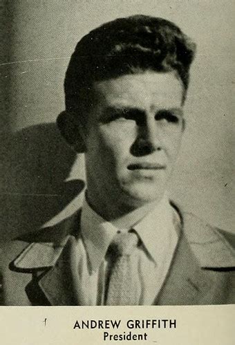 Yearbook photo of Andy Griffith, University of North Carol… | Flickr