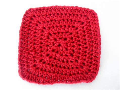 Square Coaster Crochet Pattern | Supergurumi