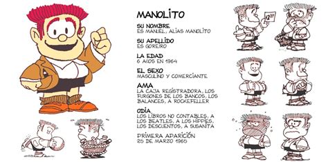 TODA Mafalda.: Los personajes de la tira.