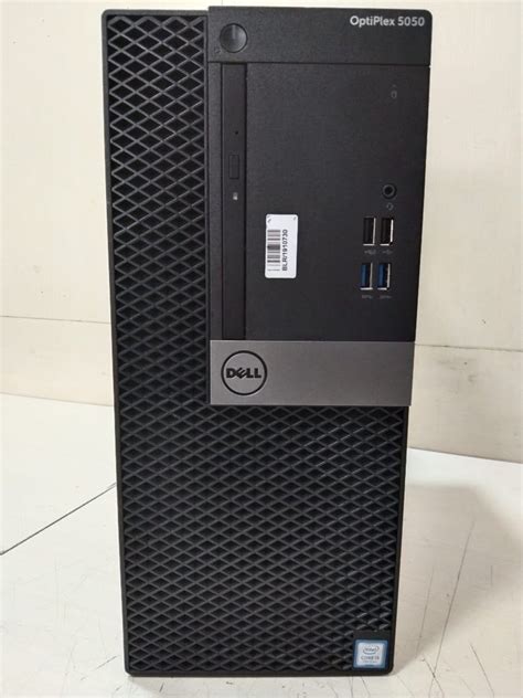 Dell Commercial Desktop Optiplex 5050 Mt, Screen Size: 17", Intel Core ...