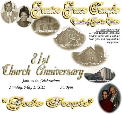 81st Church Anniversary!