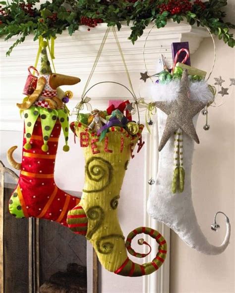 15 Christmas Stockings Decorating Ideas