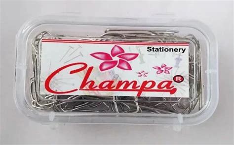 Silver Champa Gem Clips, Packaging Size: 40pcs, Size: 30mm at Rs 20 ...