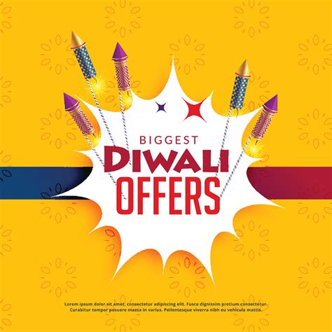 Diwali sale yellow background with crackers, png | PNGEgg