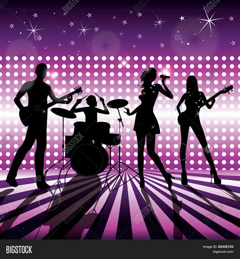 Live Music Band Vector & Photo (Free Trial) | Bigstock