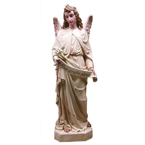 Statue - St. Gabriel the Archangel #F9376RLC 22.0"W 14.0"D 58.0"H - McKay Church Goods