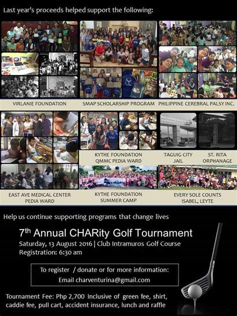 10th CHARity Golf Tournament