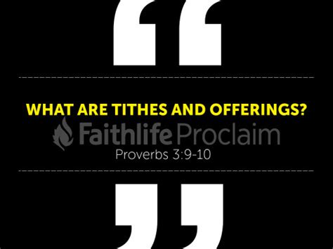 What are Tithes and Offerings? Part 2 - Faithlife Sermons