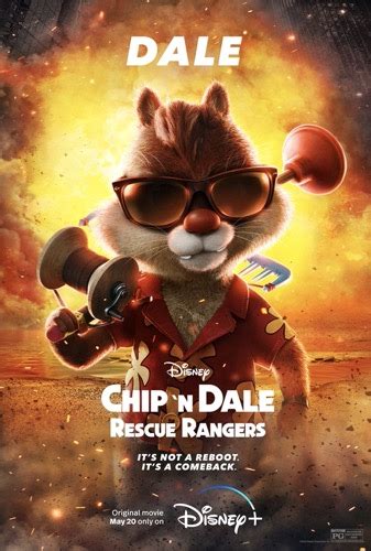 Dale poster from Chip ‘N Dale Rescue Rangers – Featured Animation