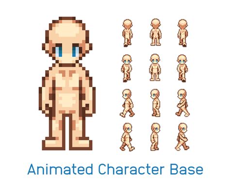 Male Animated Character Base by Rory Mitchell