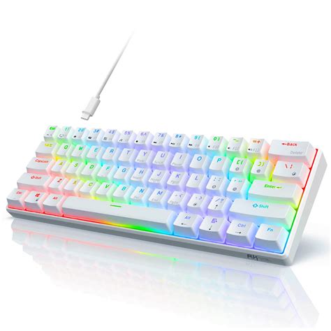 Buy RK ROYAL KLUDGERK61 Wired 60% Mechanical Gaming Keyboard RGB ...