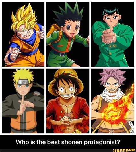 Who is the best shonen protagonist? - iFunny