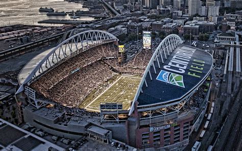 CenturyLink Field, Seattle, Washington, USA, Seattle Seahawks stadium ...