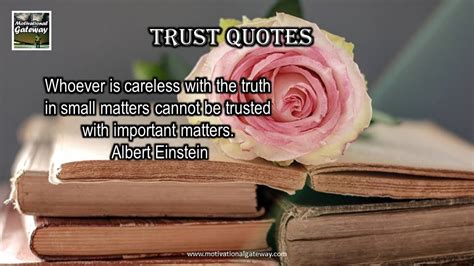 15 inspirational quotes on Trust with images - Motivational Gateway