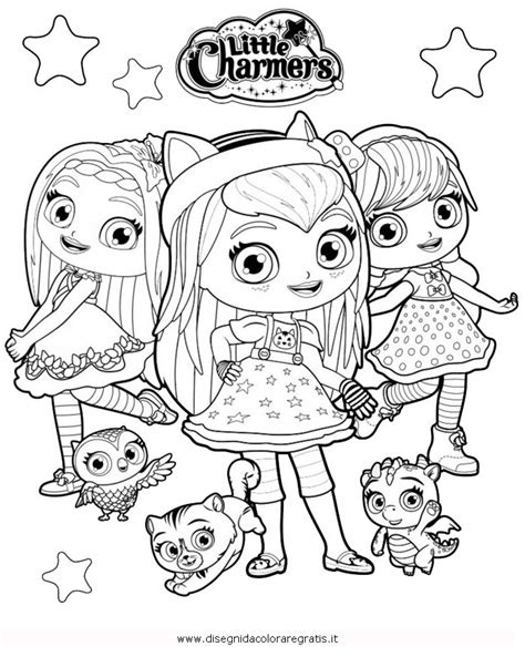 Little Charmers Coloring Pages