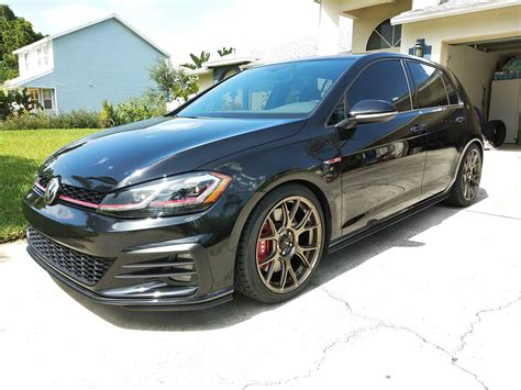 New wheel day! Bronze Konig Ampliform 18x8.5 et43 on H&R sport springs ...