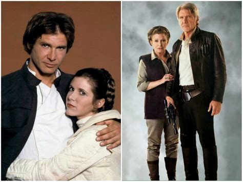 Han and Leia ~Then/Now - Star Wars Photo (39171161) - Fanpop