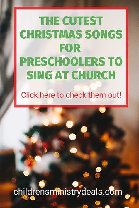 The Cutest Christmas Songs For Preschoolers To Sing At Church ...