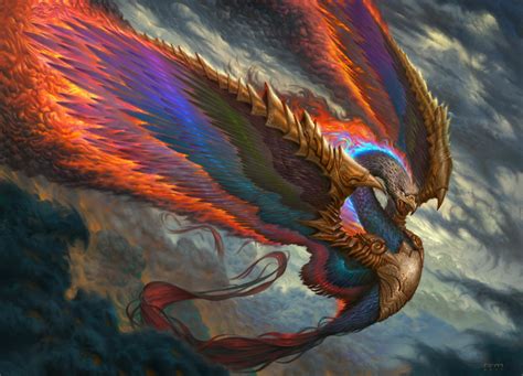 ArtStation - Huma Bird, Firat Solhan | Mythical birds, Fantasy creatures art, Mythical creatures art