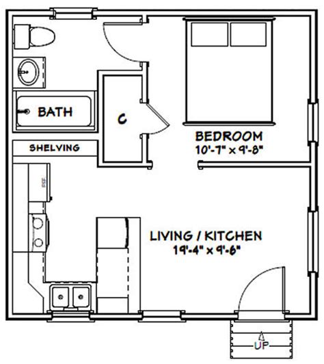 Studio Apartment Floor Plans Pdf : Pin by Elisabeth Covert on Garage ...