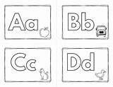 Alphabet And Numbers Coloring Flashcards For Kids  Digital Download sketch template
