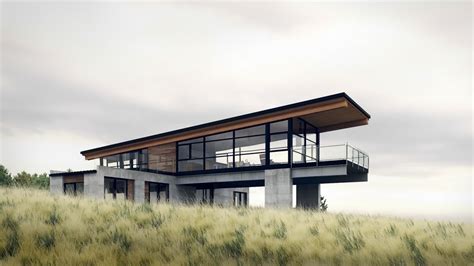 Shed Roof House Design Nova Scotia, CA |Natural Modern Architecture Firm